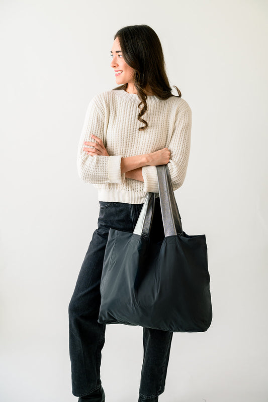 The All In Tote-Charcoal